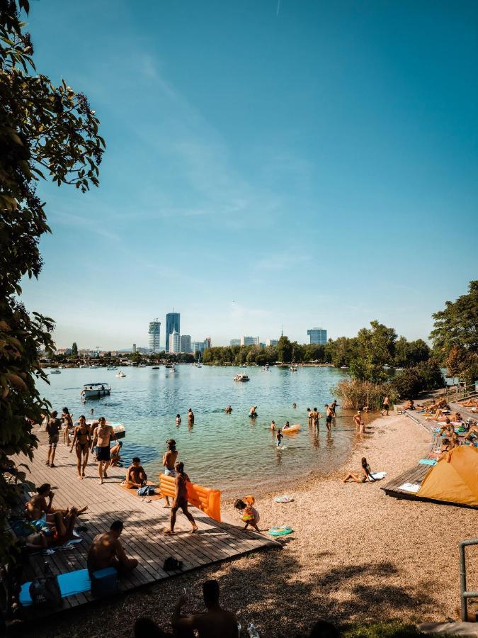 Vienna Green - Modern New Apartment, Old Danube ภายนอก รูปภาพ